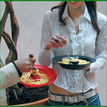 Spaghetti plate